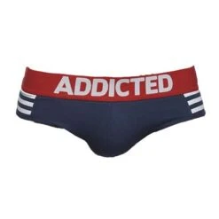 Slip Addicted Sailor Stripes AD510 -Bikkembergs Soldes slip addicted ad510 bleu 9