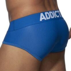 Slip Addicted Push Up Mesh AD805 -Bikkembergs Soldes slip addicted ad805 royal 3