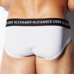 Slip Sanaga Alexander COBB 8CS09 -Bikkembergs Soldes slip alexander 8CS09 blanc 3