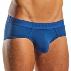 Slip CockSox Mayfair CX76N -Bikkembergs Soldes slip cocksox cx76n bleu 4