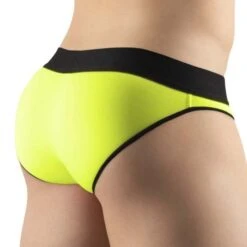 Slip ErgoWear HIP EW1186 8 Slip ErgoWear HIP EW1186 -Bikkembergs Soldes slip ergo EW1186 jaune 3