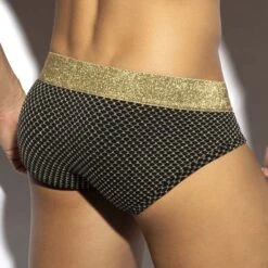 Slip ES Collection Luxury UN560 8 Slip ES Collection Luxury UN560 -Bikkembergs Soldes slip esco un560 noir 3