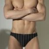 Slip HOM Elegant Comfort 2 Slip HOM Elegant Comfort -Bikkembergs Soldes slip hom 10138922 noir m