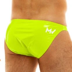 Slip Modus Vivendi Vinyl 08013 -Bikkembergs Soldes slip modus 08013 jaune 3