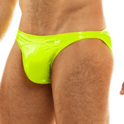 Slip Modus Vivendi Vinyl 08013 -Bikkembergs Soldes slip modus 08013 jaune 4