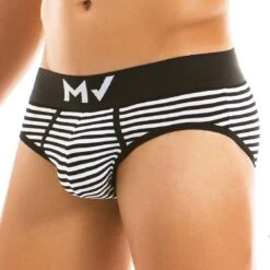 Slip Modus Vivendi Marine 10814 -Bikkembergs Soldes slip modus 10814 noir 4