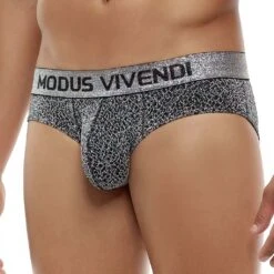 Slip Modus Vivendi Exclusive 24214 -Bikkembergs Soldes slip modus 24214 silver 4