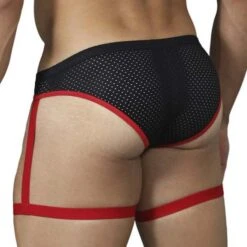 Slip Pikante Adventures Garter PIK0217 7 Slip Pikante Adventures Garter PIK0217 -Bikkembergs Soldes slip pikante pik0217 noir 3