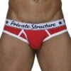 Slip Private Structure Classic SCUX4069 -Bikkembergs Soldes slip private SCUX4069 rouge m