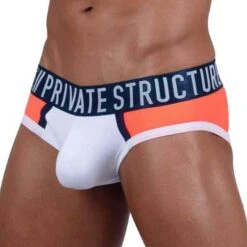 Slip Private Structure Athlete BAUT4388 -Bikkembergs Soldes slip private baut4388 blanc 4
