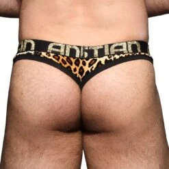 String Andrew Christian Plush Leopard Almost Naked 92296 8 String Andrew Christian Plush Leopard Almost Naked 92296 -Bikkembergs Soldes string ac 92296 leopard 3