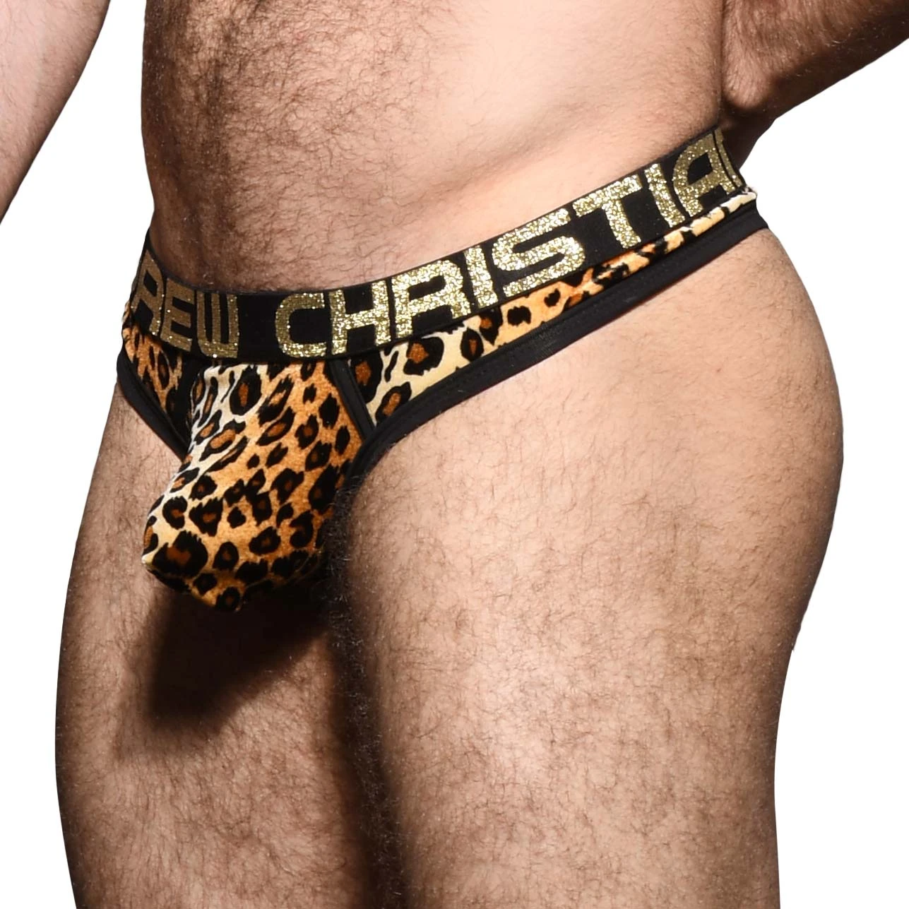 String Andrew Christian Plush Leopard Almost Naked 92296 4 String Andrew Christian Plush Leopard Almost Naked 92296 – Image 2
