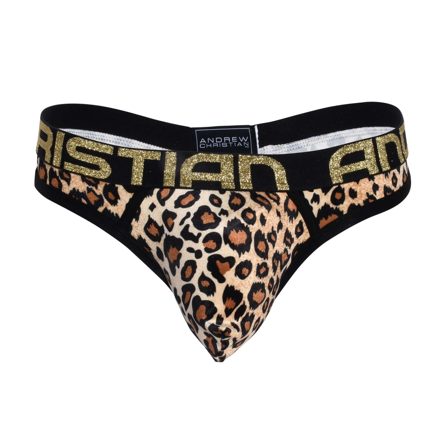 String Andrew Christian Plush Leopard Almost Naked 92296 6 String Andrew Christian Plush Leopard Almost Naked 92296 – Image 4