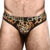 String Andrew Christian Plush Leopard Almost Naked 92296 -Bikkembergs Soldes string ac 92296 leopard m