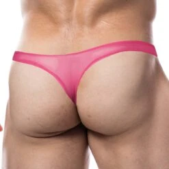 String Cut4Men Fuchsia C4MPE02 -Bikkembergs Soldes string c4mpe02 fuschia 3