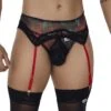 String Candyman Garter 99688 -Bikkembergs Soldes string candy 99688 noir m