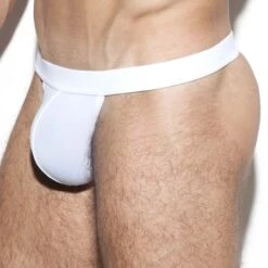 String ES Collection UN276 -Bikkembergs Soldes string esco un276 blanc 4
