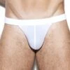 String ES Collection UN276 -Bikkembergs Soldes string esco un276 blanc m