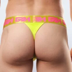 String Garçon ESPANOLA -Bikkembergs Soldes string garcon stesp jaune 3