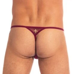 String L Homme Invisible Charlemagne MY83CLM 8 String L Homme Invisible Charlemagne MY83CLM -Bikkembergs Soldes string hi my83clm rouge 3