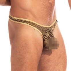 String L Homme Invisible Halcyonique UW07HAL -Bikkembergs Soldes string hi uw07hal or 4