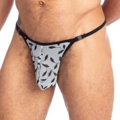 String L Homme Invisible Olivier UW08IVY -Bikkembergs Soldes string hi uw08ivy turquoise 4