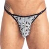 String L Homme Invisible Olivier UW08IVY -Bikkembergs Soldes string hi uw08ivy turquoise m