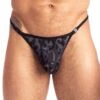 String L Homme Invisible Devore Tattoo UW21XDEV 1 String L Homme Invisible Devore Tattoo UW21XDEV -Bikkembergs Soldes string hi uw21xdev noir m