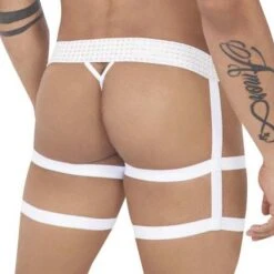 String Pikante Blaze PIK0844 -Bikkembergs Soldes string pikante pik0844 blanc 3