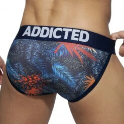 Pack De 3 Tangas Addicted Tropical AD891P -Bikkembergs Soldes tanga addicted ad891p cmod 3