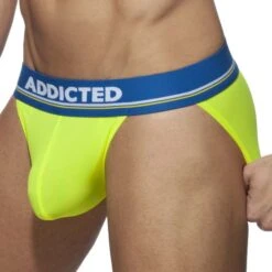 Tanga Cockring Addicted C-Through AD920 9 Tanga Cockring Addicted C-Through AD920 -Bikkembergs Soldes tanga addicted ad920 jaune 4