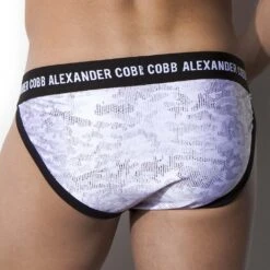 Tanga Military Alexander COBB 10CJ19 -Bikkembergs Soldes tanga alexander 10CJ19 blanc 3