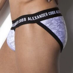 Tanga Military Alexander COBB 10CJ19 -Bikkembergs Soldes tanga alexander 10CJ19 blanc 4