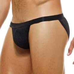Tanga Modus Vivendi Net Trap 06112 -Bikkembergs Soldes tanga modus 06112 noir 4