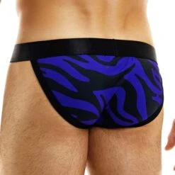 Tanga Modus Vivendi Tiger 07315 -Bikkembergs Soldes tanga modus 07315 bleu 3