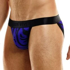 Tanga Modus Vivendi Tiger 07315 -Bikkembergs Soldes tanga modus 07315 bleu 4