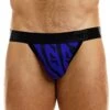 Tanga Modus Vivendi Tiger 07315 -Bikkembergs Soldes tanga modus 07315 bleu m