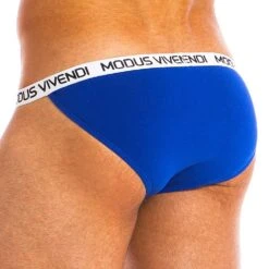 Tanga Modus Vivendi Eggs 09811 -Bikkembergs Soldes tanga modus 09811 bleu 3