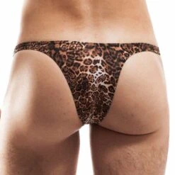 Tanga Wojoer Brauner Leo SP3B14 -Bikkembergs Soldes tanga wojoer SP3B14 marron 3
